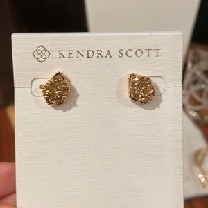 SOLD Kendra Scott Tessa studs in rose gold drusy